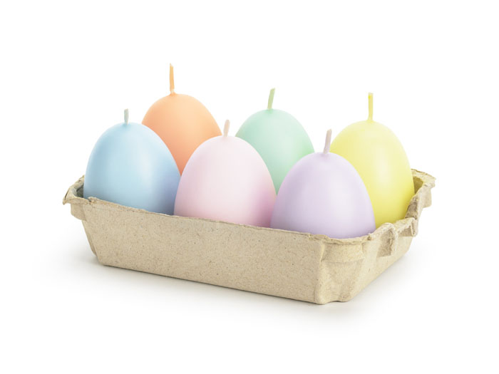 Velas de huevos de Pascua