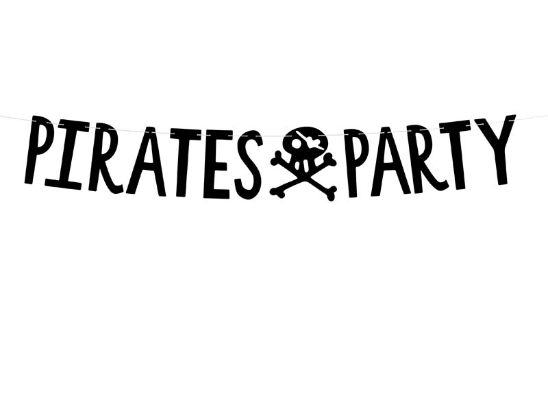Guirnalda de fiesta pirata