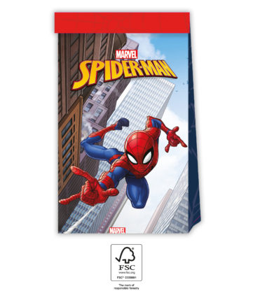 Sacos de Papel Spiderman Crime Fighter