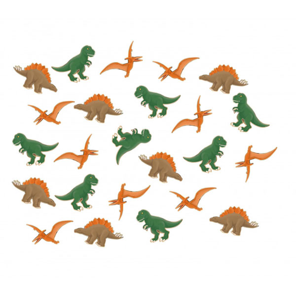 Confeti del mundo de los dinosaurios