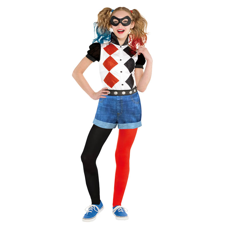 Disfraz Clásico de Harley Quinn - 6-8 Años