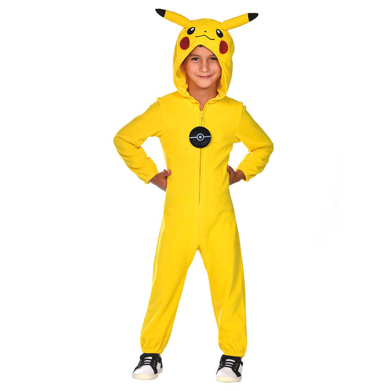 Disfarce Pokémon Pikachu - 4-6 Anos