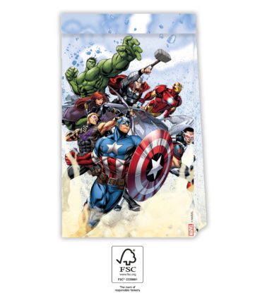 Sacos de Papel Avengers Infinity Stones