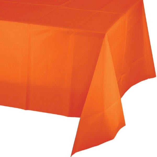 Mantel de Plástico - Naranja Creative Converting