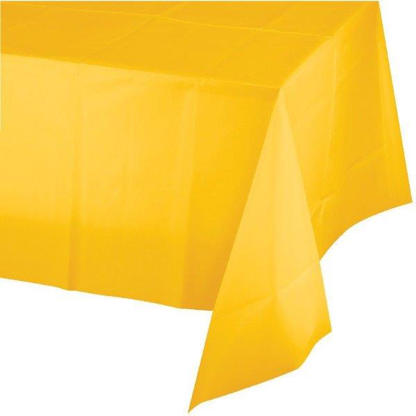 Mantel de Plástico - Amarillo