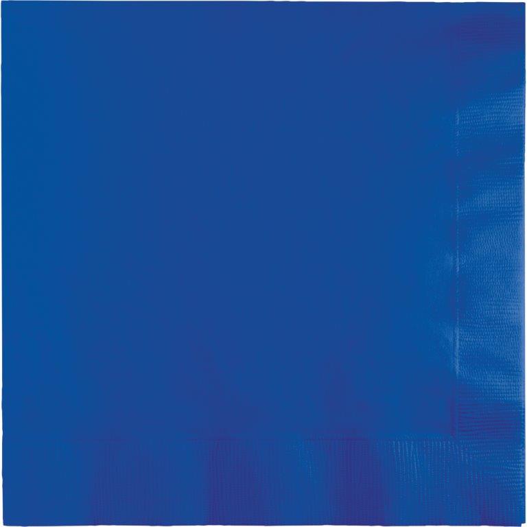50 Servilletas - Azul Cobalto