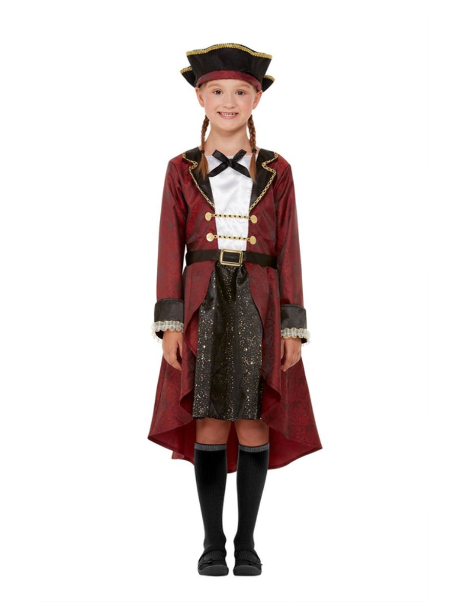 Disfraz de espadachín pirata para niña - 3-4 años