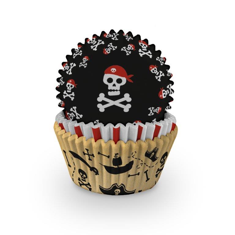 Cápsulas Cupcake Piratas