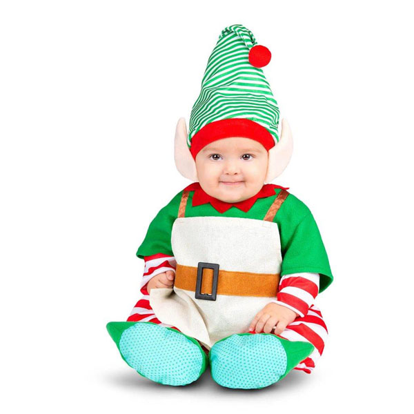 Disfraz de elfo bebé - 7-12 meses