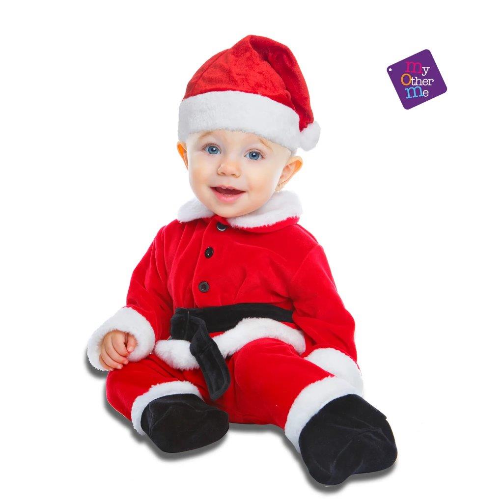 Disfraz de Papá Noel para bebé - 0-6 meses