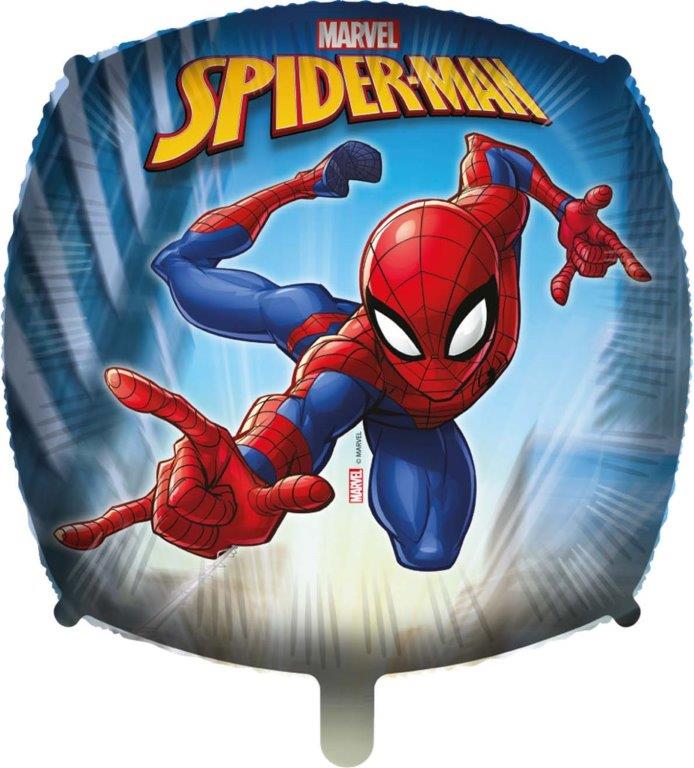 Globo de foil cuadrado de Spiderman de 18