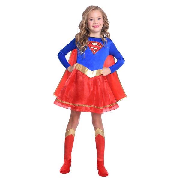 Disfraz de Carnaval Clásico de Supergirl - 10-12 Años