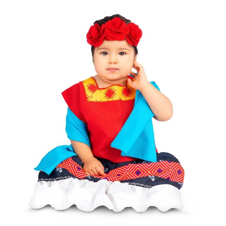 Disfraz de Frida Kahlo para bebé - 7-12 meses MOM