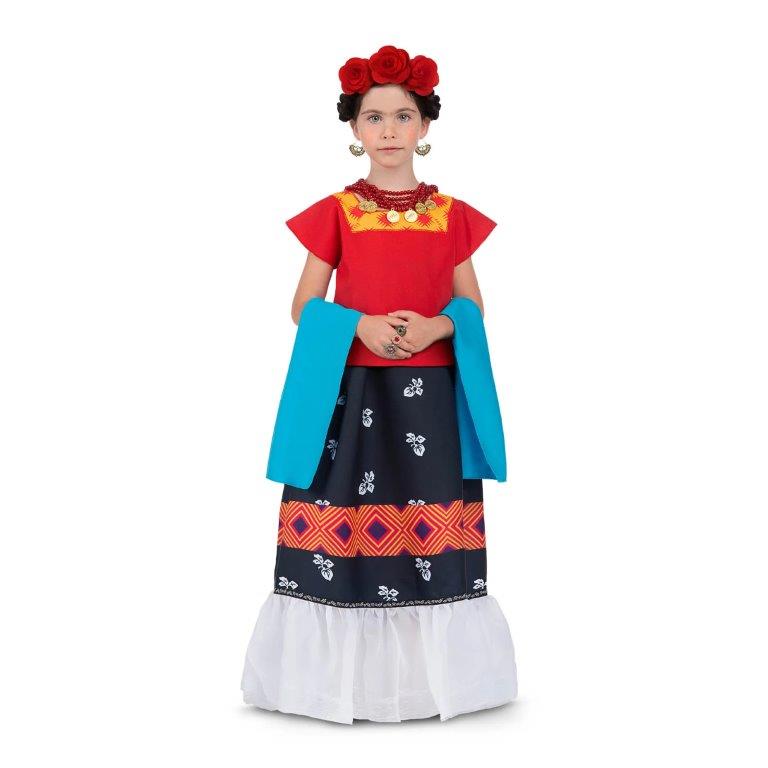 Disfraz de Frida Kahlo niña - 3-4 años