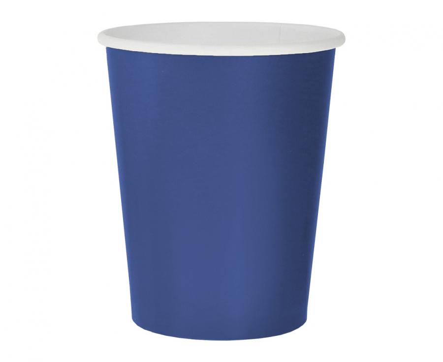 14 Vasos de Cartón - Azul Marino