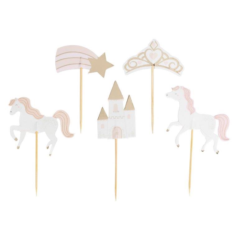 Topos de Cupcake Princess Unicorn