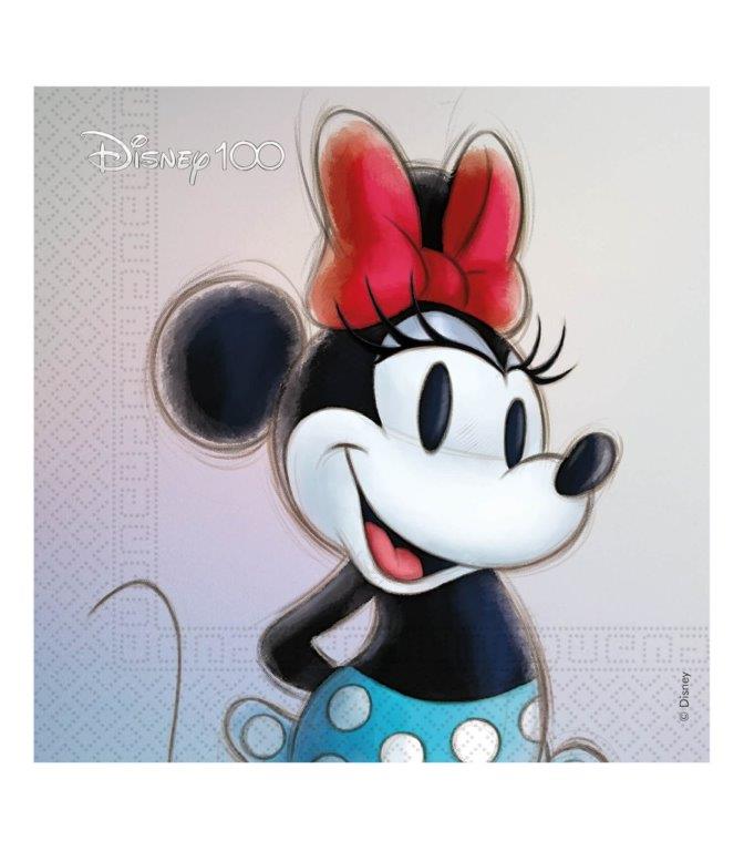 Guardanapos Minnie Disney 100 Anos