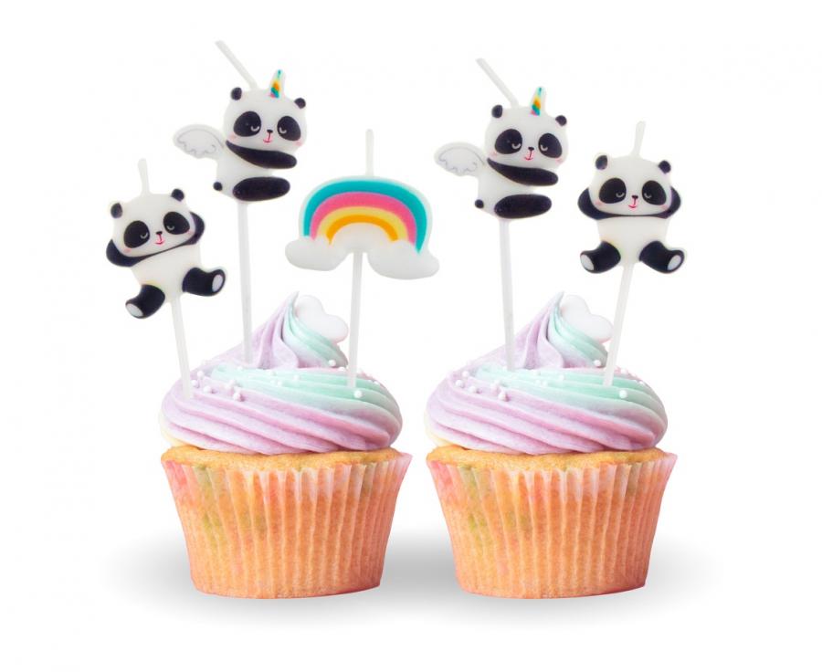Velas Aniversário Panda