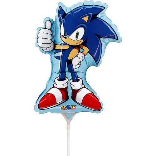 Mini globo de foil Sonic de 14