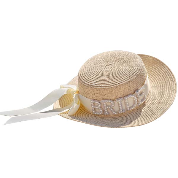 Chapéu de Palha Bride