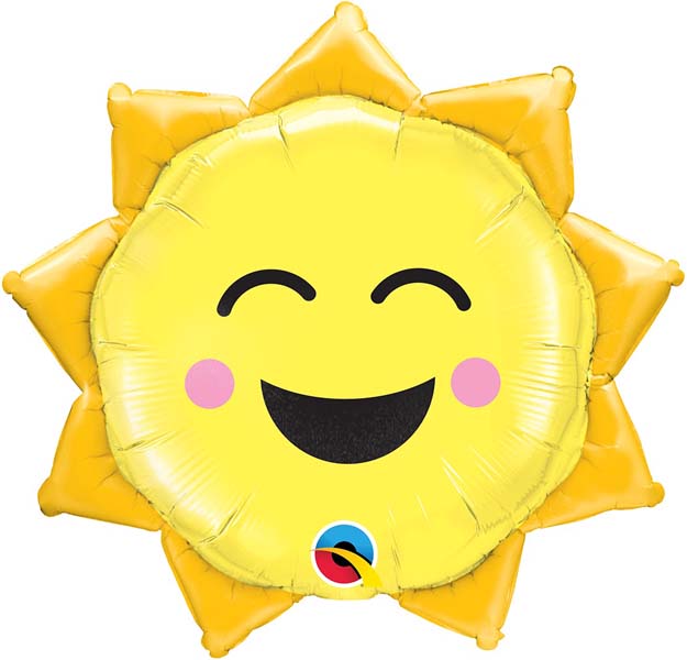 Globo Foil Happy Sun de 35