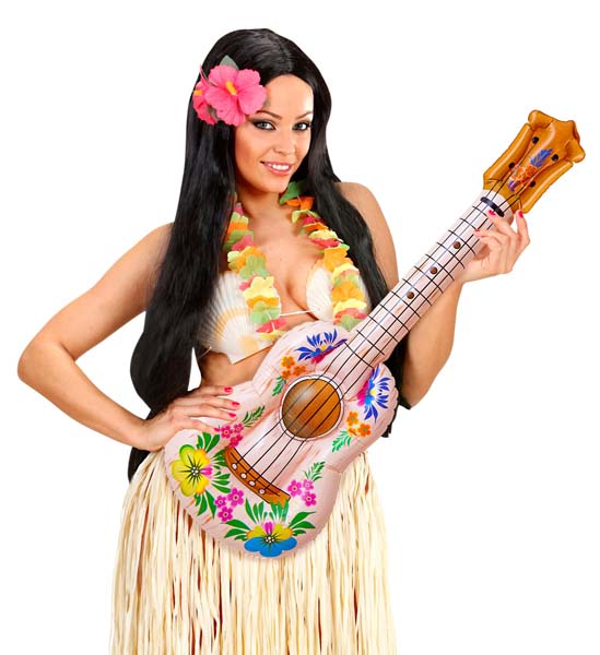 Guitarra hawaiana inflable
