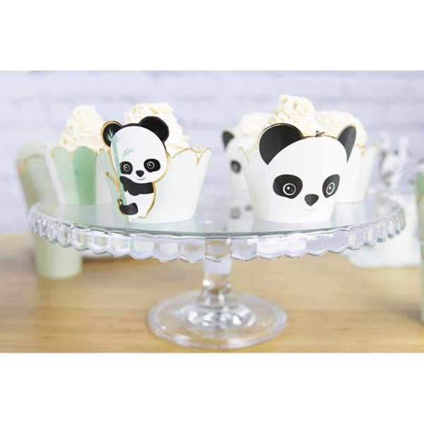Wrapper Cupcake Panda