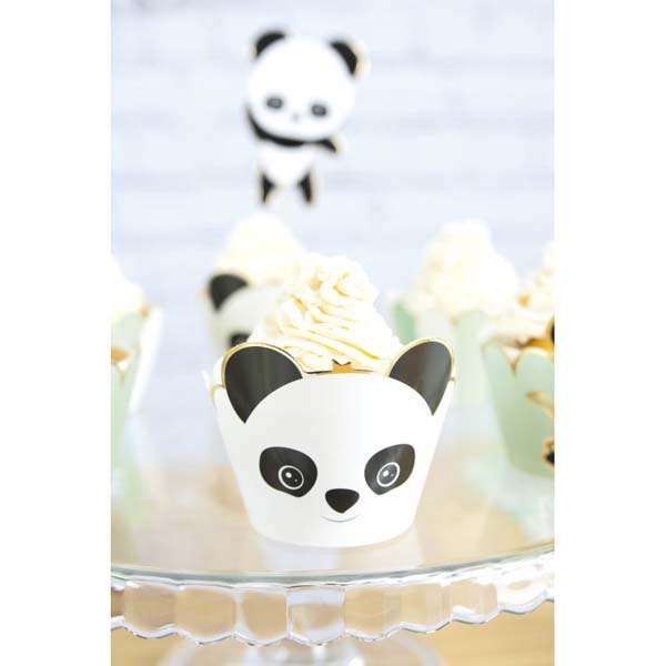 Wrapper Cupcake Panda
