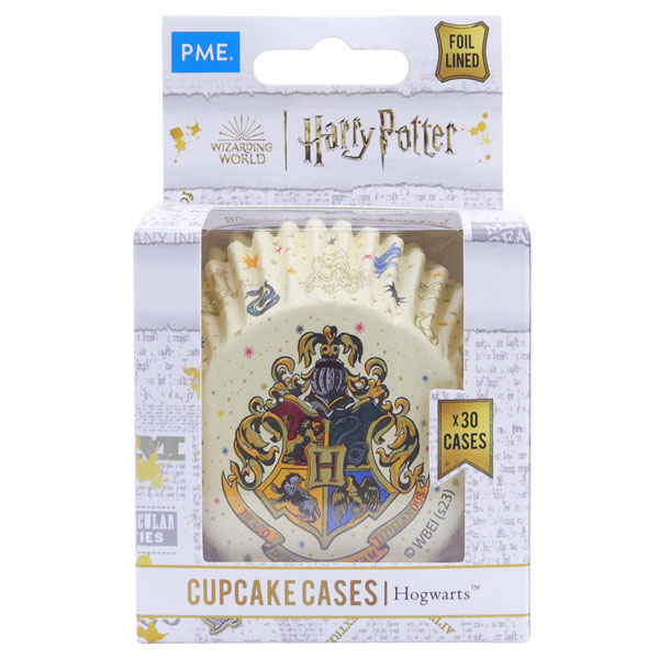 Cápsulas para cupcakes del colegio Hogwarts
