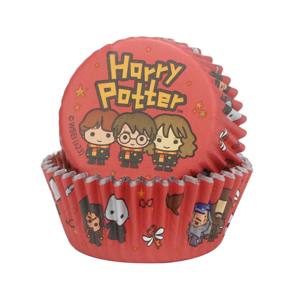 Cápsulas y Topper de cupcakes de personajes de Harry Potter