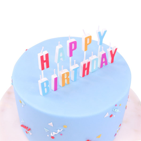 Vela 18 Cumpleaños Azul - Comprar Online [Miles de Fiestas]