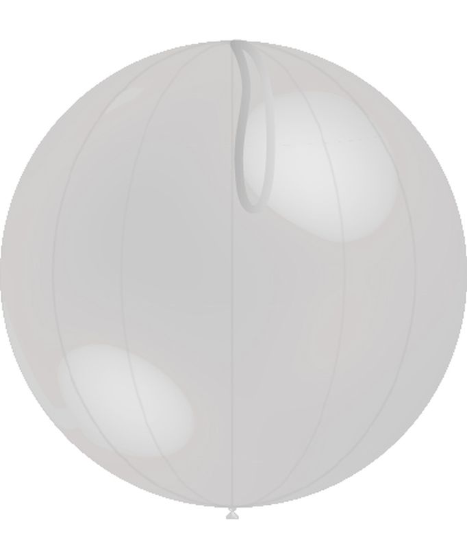 Saco de 10 Punch-Ball 45 cm - Branco
