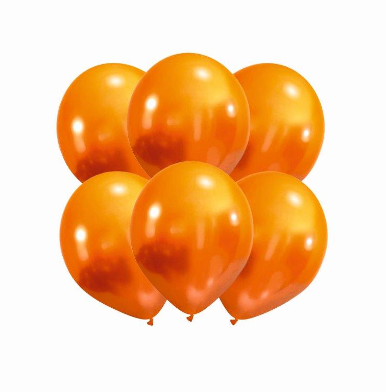 25 Balões 32cm Cromados - Amber