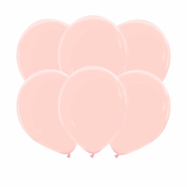 25 Balões 32cm Natural - Flamingo Pink