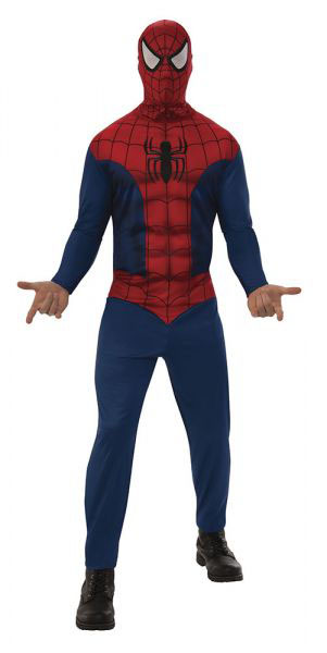 Disfraz Spiderman Económico Adulto - M