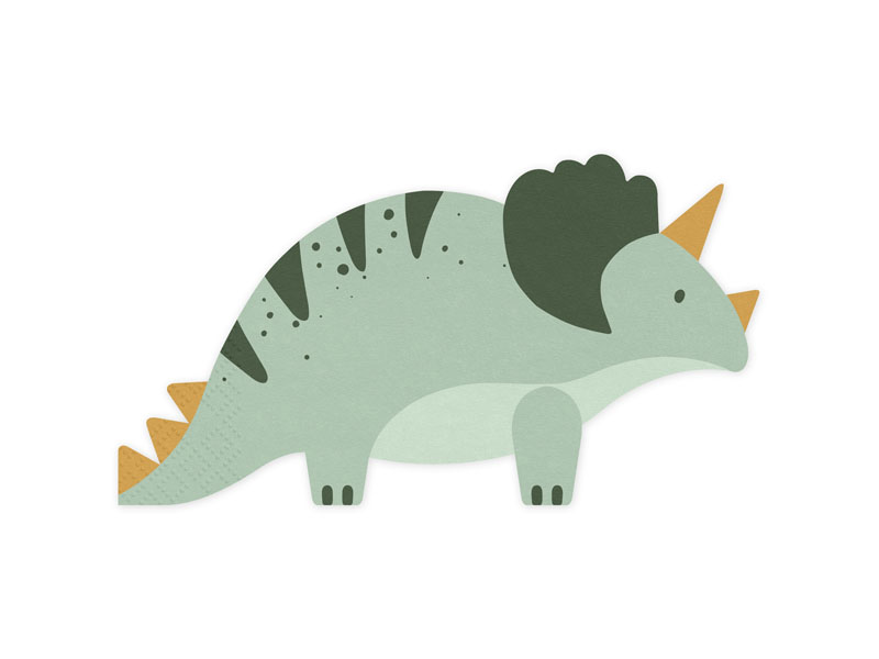Servilletas Triceratops
