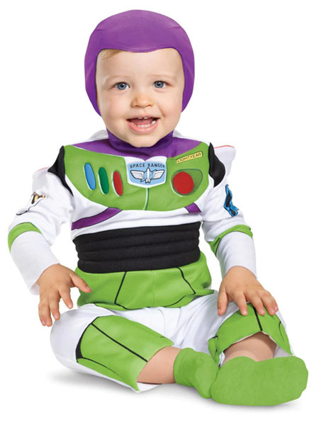 Fato Bebé Toy Story Buzz Lightyear Deluxe - 6-12 Meses