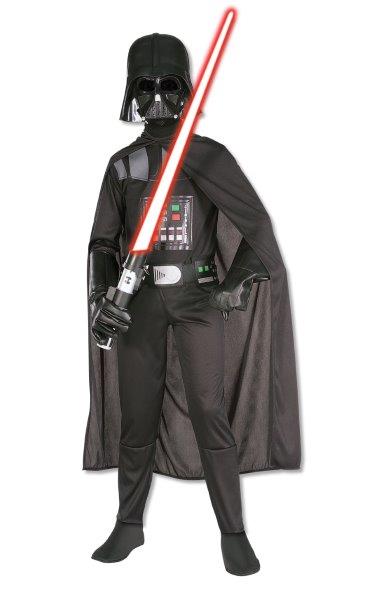 Fato Darth Vader com Espada em Caixa - 3-4 Anos