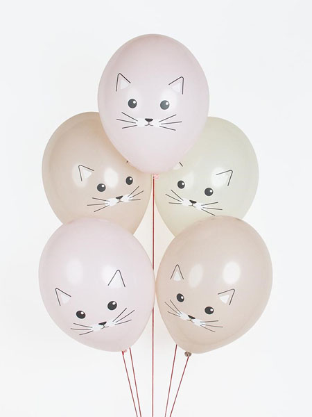 Balões Gatos em Festa