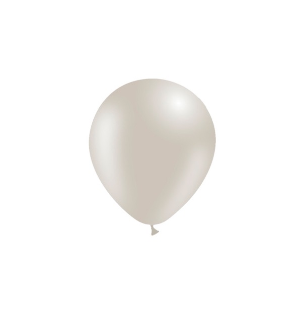 25 Balões 14cm Pastel - Areia