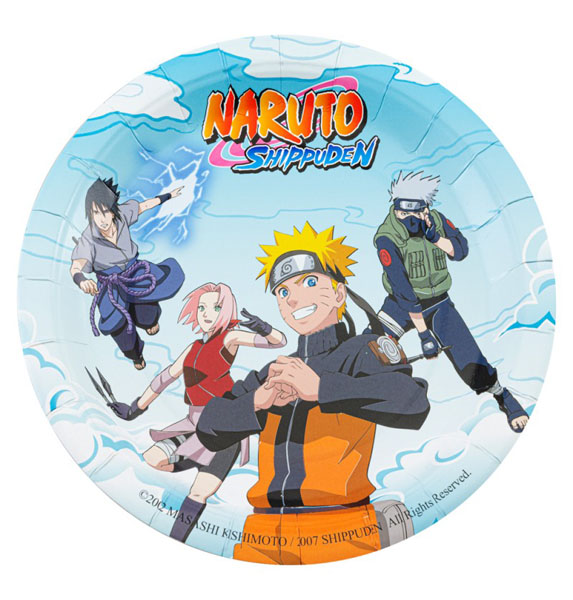 Pratos 23cm Naruto