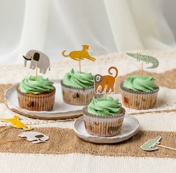 Topos de Cupcake Safari