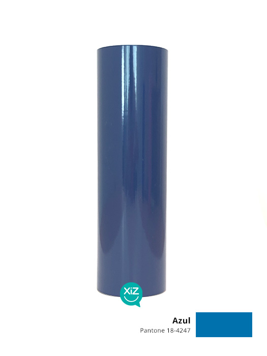 Vinil Mactac Brilho 8200 30cm x 5m - Azul Médio