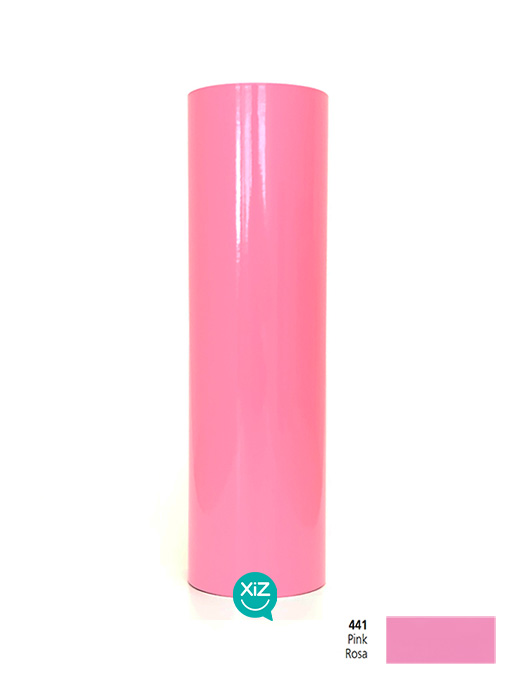 Vinil Ritrama Brilho 30cm x 5m - Rosa Claro