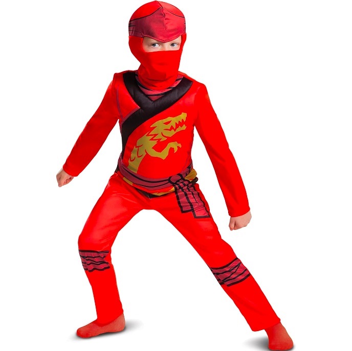 Disfraz Trajes De Lego Ninjago Disfraz Kai Lego Ninjago 4-6 Años