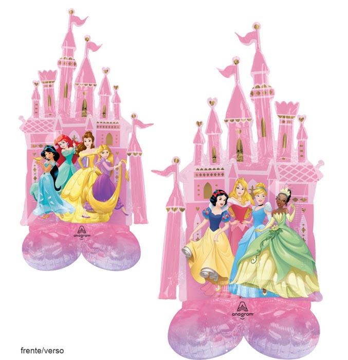 Balão Foil AirLoonz Princesas da Disney