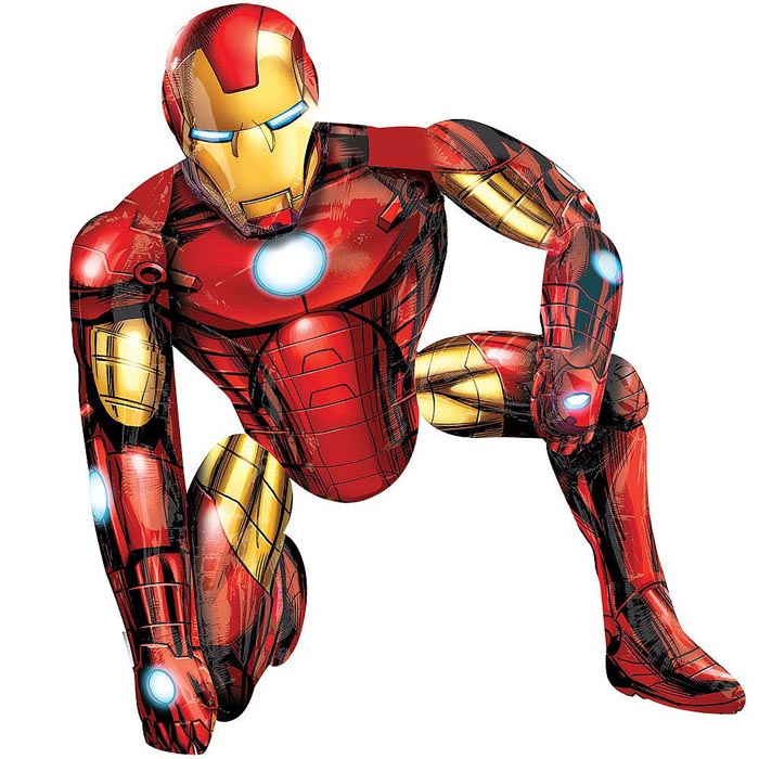 Balão Foil Airwalkers Iron Man
