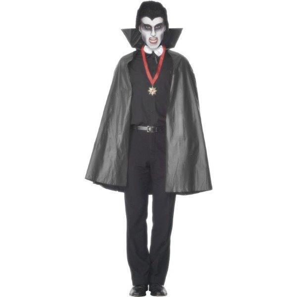 Capa Vampiro Pvc Com Colarinho