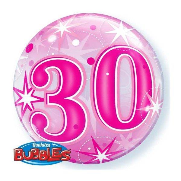 Bubble 22' 30 Anos Pink Starbust Sparkle