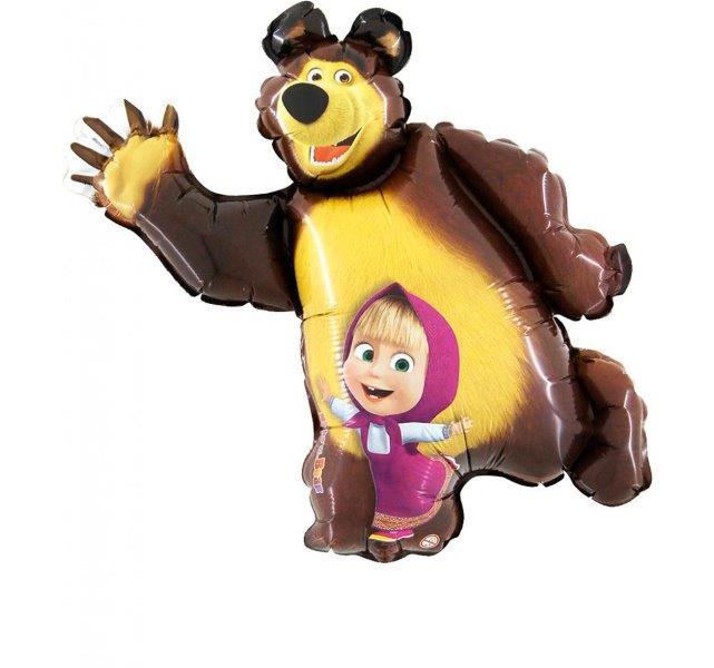 Balão Foil Masha And The Bear